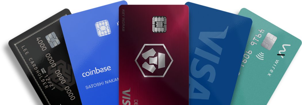 The example of crypto debit cards that are available in New Zealand (NZ) and also other countries