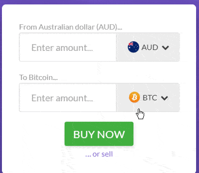 Buy dash in Australia step 1