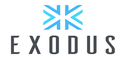 The logo of Exodus Bitcoin (BTC) wallet