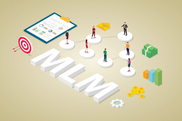 MLM (Multi-Level Marketing) Pyramid scheme