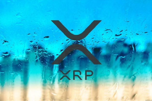 How to buy Ripple XRP logo with wet glass