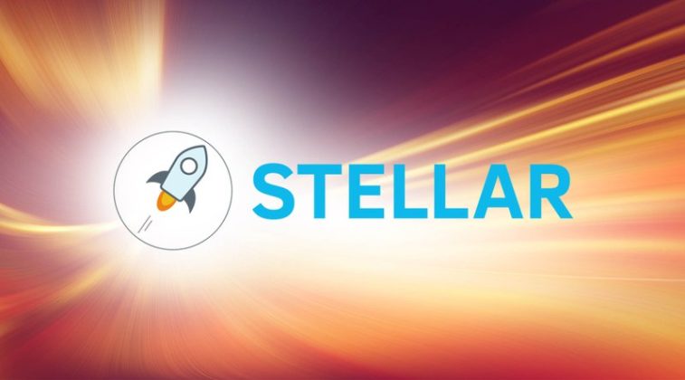 what-are-stellar-lumens-logo-on-abstract-background