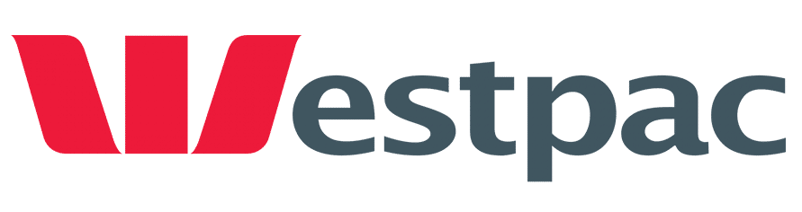 The Westpac New Zealand logo in black and red. 