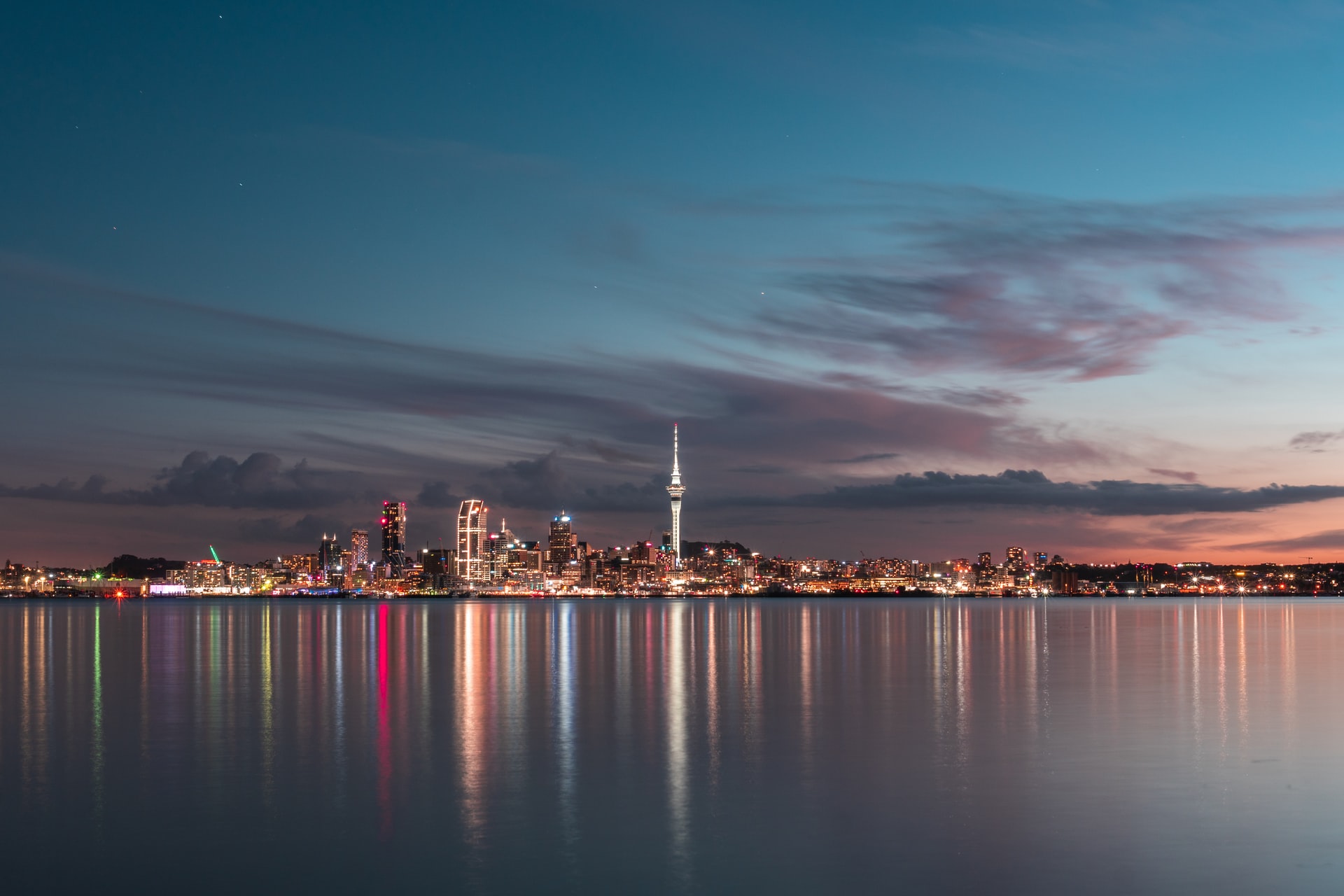 Image of the city of Auckland, New Zealand. 