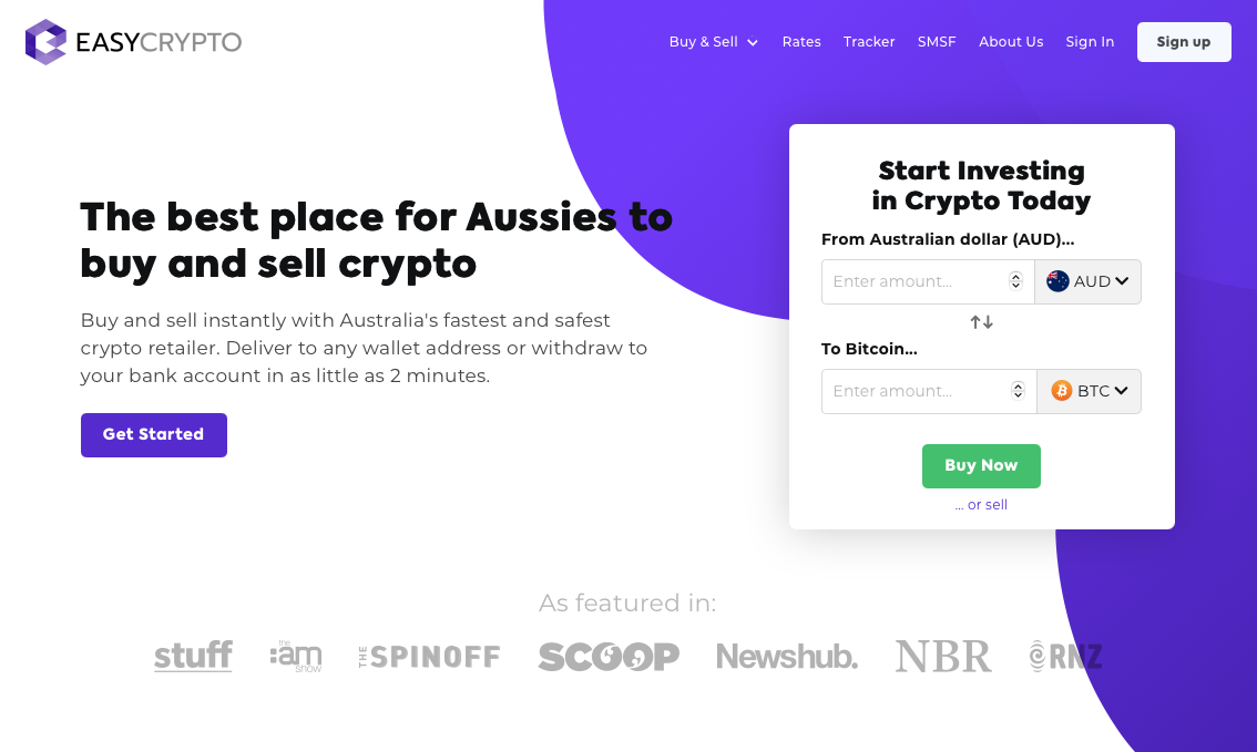 The best place for Aussies to buy and sell crypto