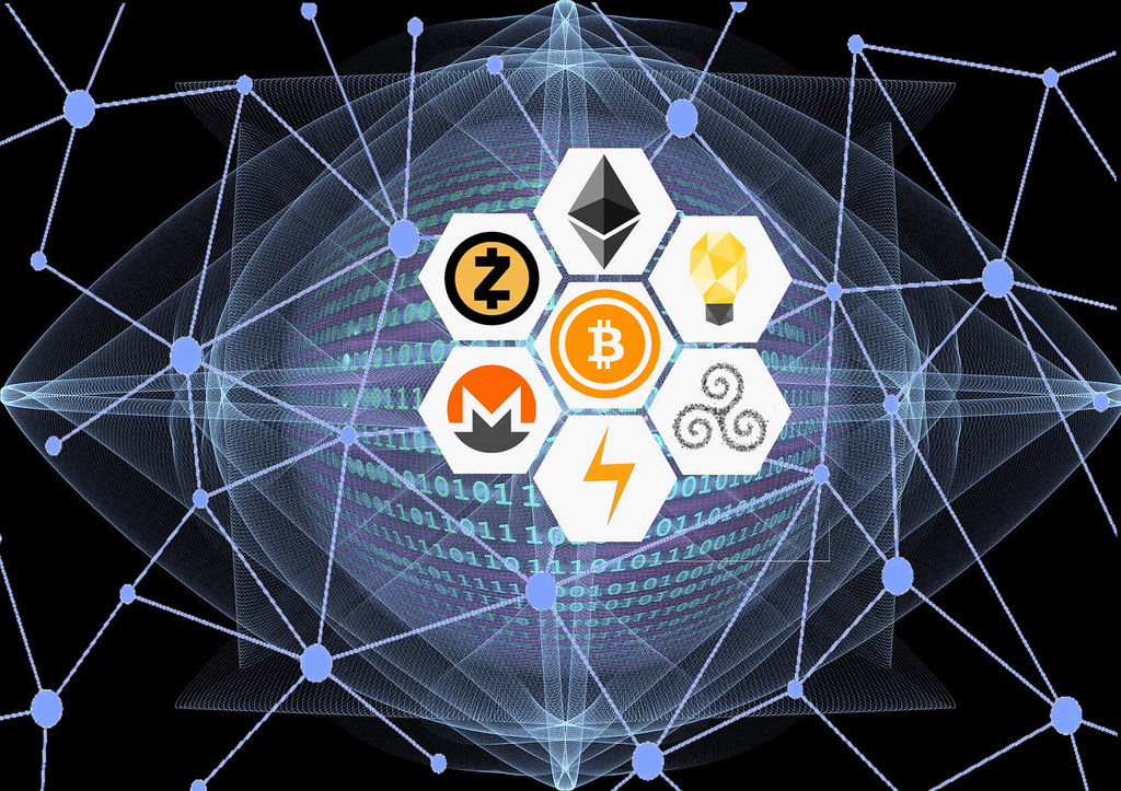 Different altcoins in a network