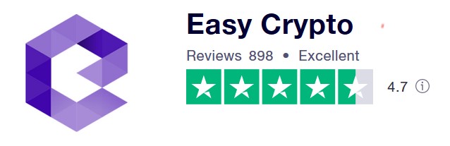 Easy Crypto review at Trustpilot