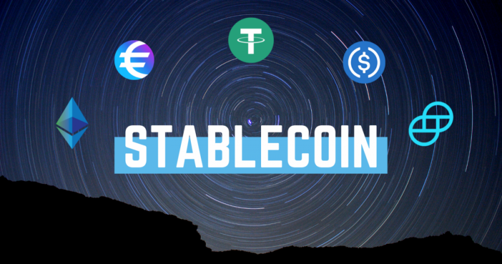 Illustration of stablecoins.