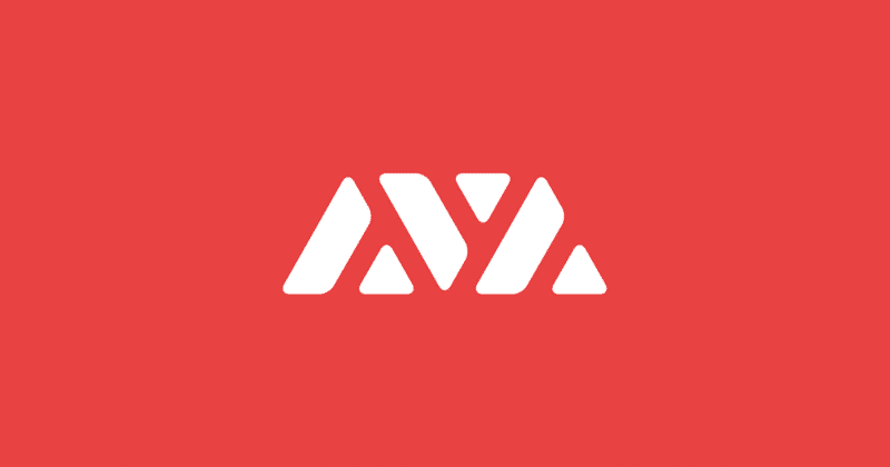 Red Avalanche (AVAX) logo.