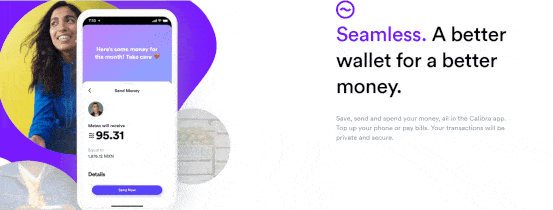 Facebook seamless cryptocurrency wallet gif