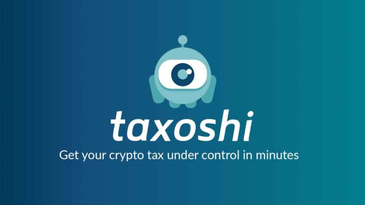 Taxoshi New Zealand Cryptocurrency tax calculator service NZ logo