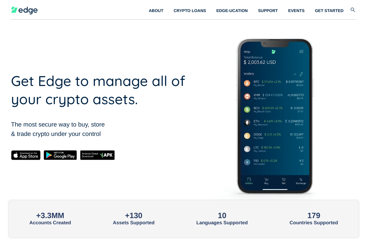 edge wallet crypto