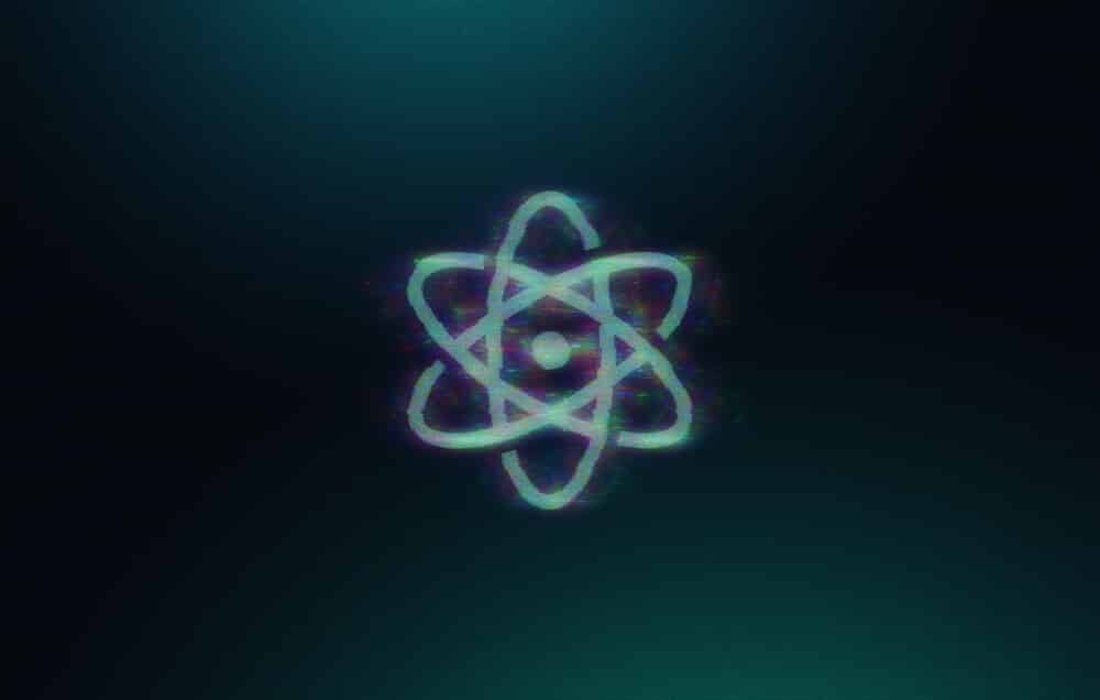 Proton (XPR) logo on hazy background.