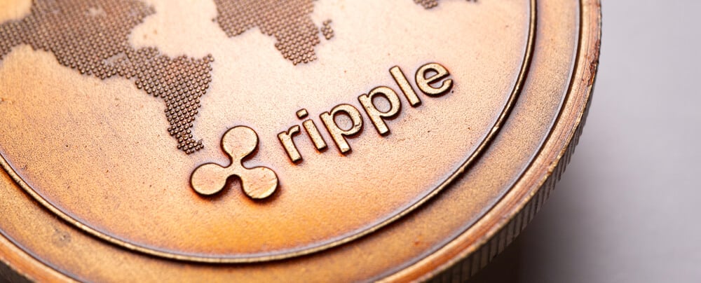 Ripple XRP physical coin.