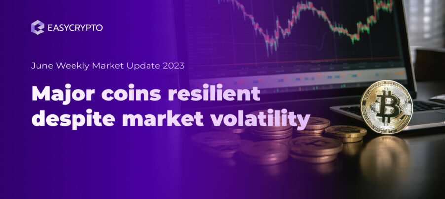 June Weekly Market Update Major coins resilient despite market volatility