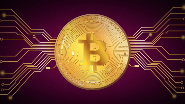 Blog cover illustration of a Bitcoin BTC