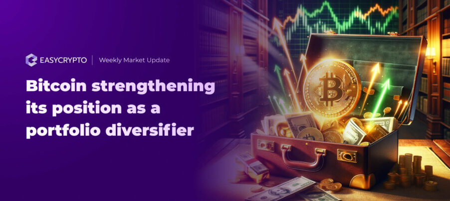 HUB Update - Bitcoin strengthening its position as a portfolio diversifier