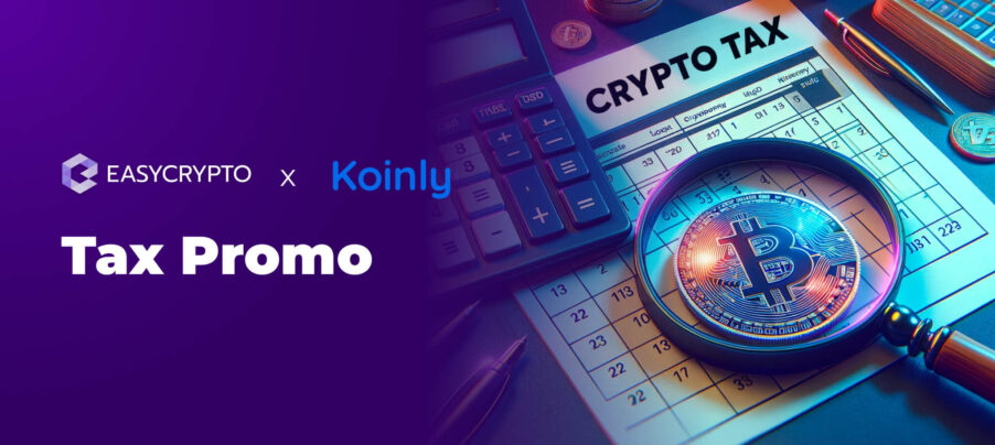 Easy Crypto x Koinly Tax Promo