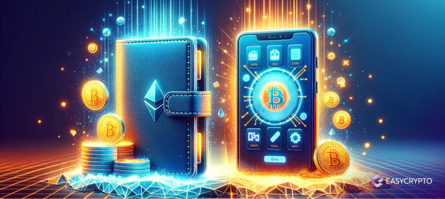 Crypto hot and cold wallets blog cover