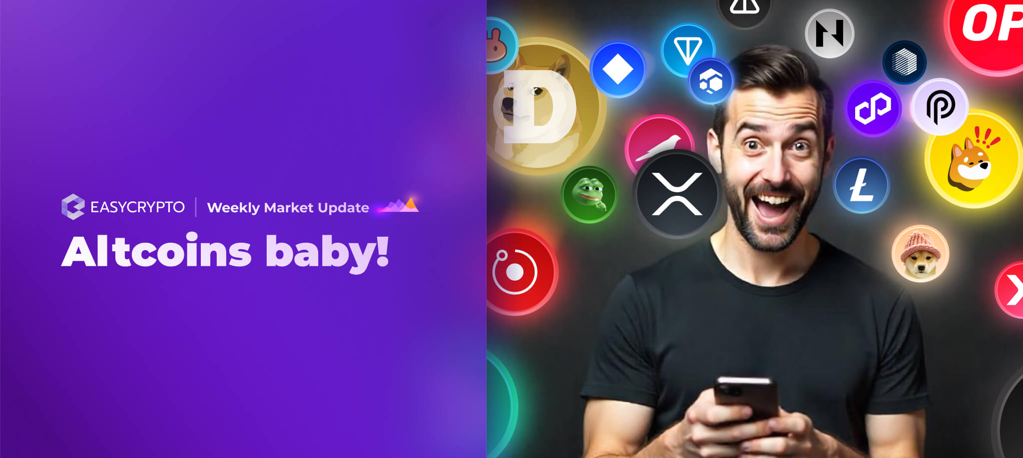 Weekly Market Update: Altcoins baby! - Easy Crypto