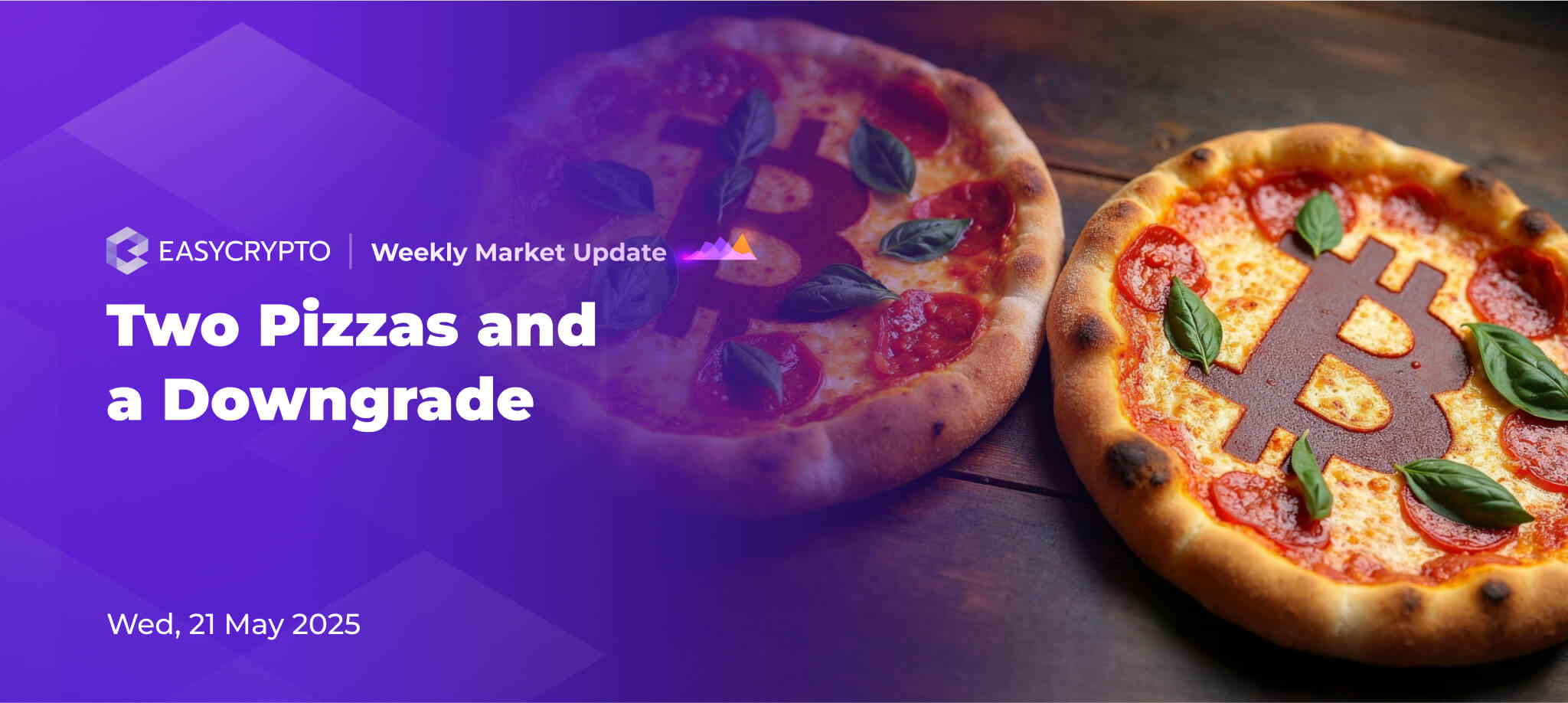 Weekly Market Update: Two Pizzas and a Downgrade - Easy Crypto