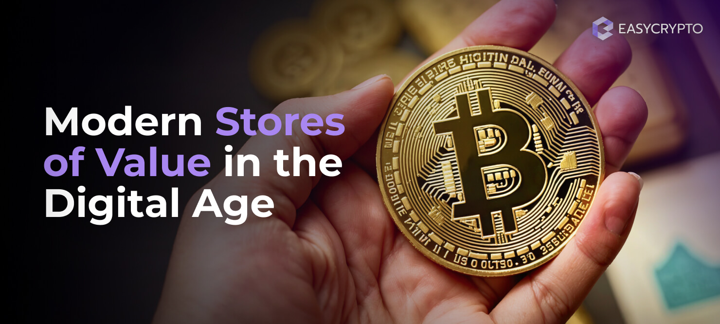 Beyond Gold: Exploring Modern Stores of Value in the Digital Age - Easy  Crypto