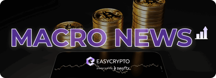 Easy Crypto Macro News banner powered by Swyftx